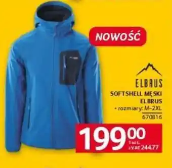 Selgros Softshell męski Elbrus oferta