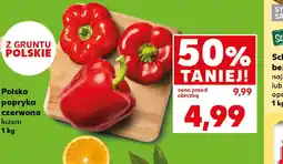 Kaufland Polska papryka czerwona luzem oferta