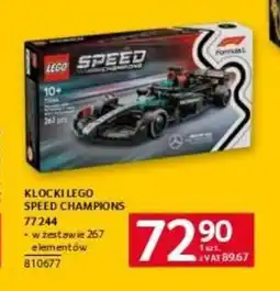 Selgros Klocki Lego Speed Champions oferta