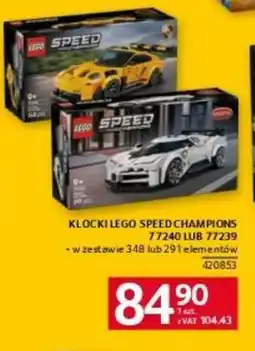 Selgros Klocki Lego Speed Champions oferta