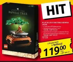 Selgros Klocki Lego Drzewko Bonsai oferta