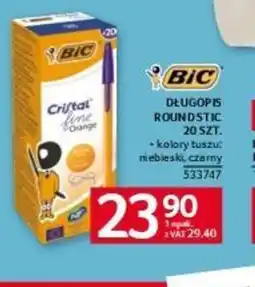 Selgros Długopis Bic Roundstick oferta