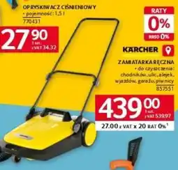 Selgros Zamiatarka ręczna Karcher oferta