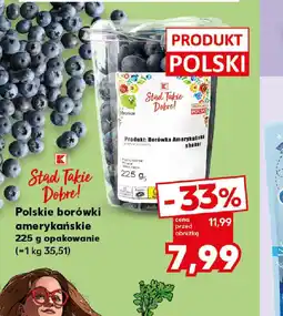 Kaufland Polskie borówki amerykańskie oferta