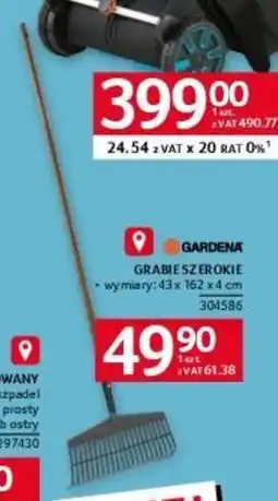 Selgros Grabie szerokie Gardena oferta