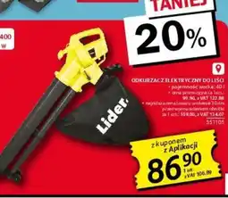 Selgros Odkurzacz elektryczny do liści Lider oferta