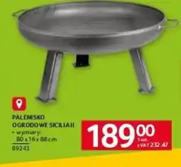 Selgros Palenisko ogrodowe Sicilia II oferta