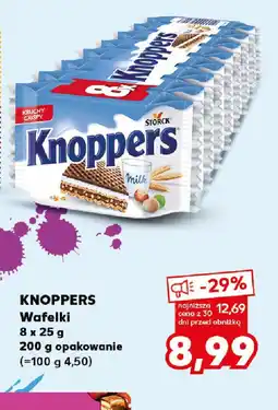 Kaufland Knoppers Wafelki oferta