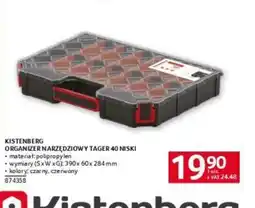 Selgros Organizer narzędziowy Tager 40 niski Kistenberg oferta