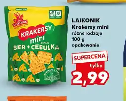 Kaufland Lajkonik Krakersy mini oferta