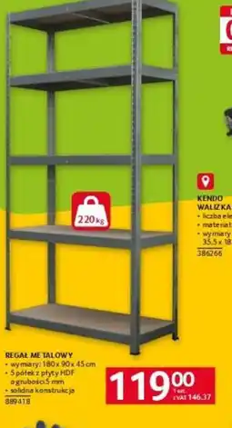 Selgros Regał metalowy oferta