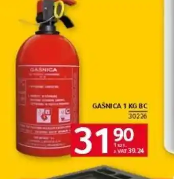 Selgros Gaśnica 1 kg BC oferta