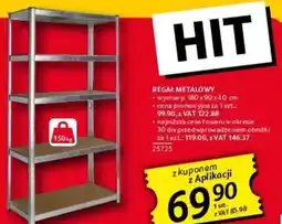 Selgros Regał metalowy oferta