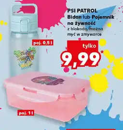 Kaufland Psi Patrol bidon lub pojemnik na żywność oferta