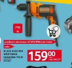 Selgros Wiertarka udarowa Black&Decker oferta
