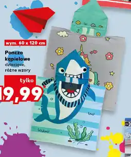 Kaufland Poncho kąpielowe dziecięce oferta