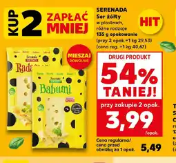 Kaufland Ser żółty Serenada oferta