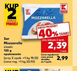 Kaufland Ser Mozzarella oferta