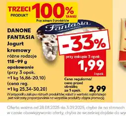 Kaufland Jogurt Danone Fantasia oferta