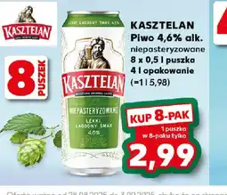 Kaufland Piwo Kasztelan oferta