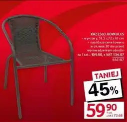 Selgros Krzesło Herkules oferta