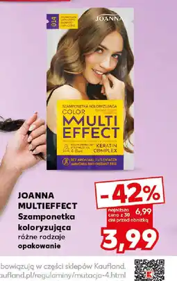 Kaufland Szamponetka koloryzująca Joanna Multi Effect oferta