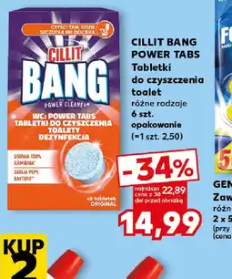 Kaufland Cillit Bang Power Tabs oferta