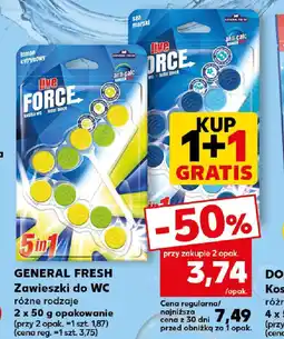 Kaufland Zawieszki do WC General Fresh oferta