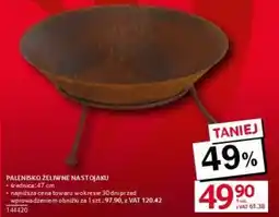 Selgros Palenisko żeliwne na stojaku oferta