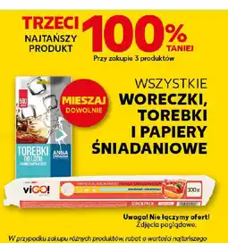 Kaufland Woreczki, torebki i papiery śniadaniowe oferta