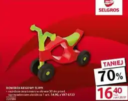 Selgros Rowerek biegowy Flippi oferta