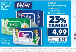 Kaufland Papier toaletowy nawilżany Velvet oferta