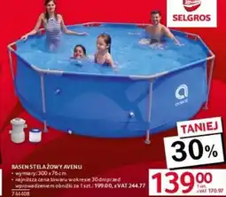 Selgros Basen stelażowy Avenli oferta
