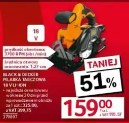Selgros Pilarka tarczowa Black & Decker oferta