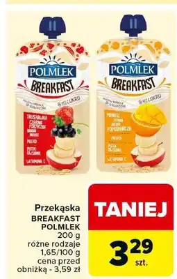 Carrefour Market Przekąska Breakfast Polmlek oferta