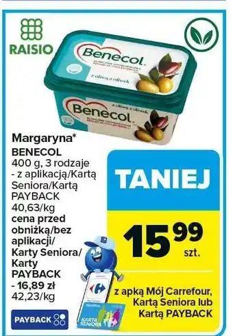 Carrefour Market Margaryna Benecol oferta