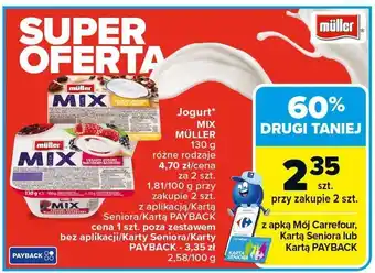 Carrefour Market Jogurt Mix Müller oferta