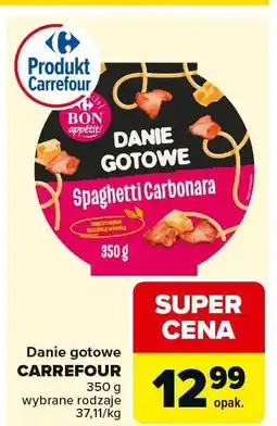 Carrefour Market Danie gotowe Spaghetti Carbonara Carrefour oferta