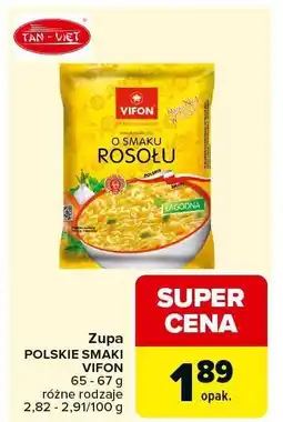 Carrefour Market Zupa Vifon o smaku rosołu oferta