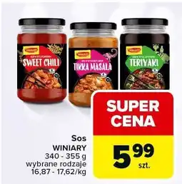 Carrefour Market Sos Winiary różne rodzaje oferta