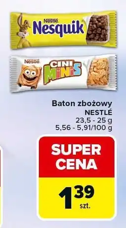 Carrefour Market Baton zbożowy Nestle oferta