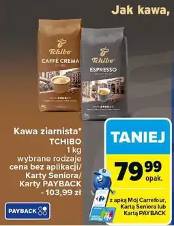 Carrefour Market Kawa ziarnista Tchibo oferta