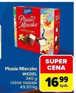 Carrefour Market Wafelek Ptasie Mleczko Wedel oferta