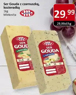 Market Point Ser Gouda z czarnuszką, kozieradką Mlekovita oferta
