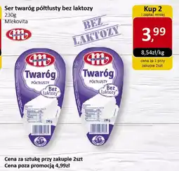 Market Point Ser twaróg półtłusty bez laktozy Mlekovita oferta