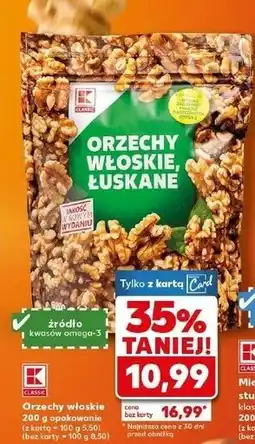 Kaufland Orzechy włoskie K-Classic oferta