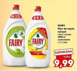 Kaufland Płyn do mycia naczyń apple Fairy oferta
