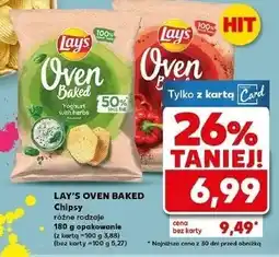 Kaufland Chipsy jogurt z ziołami ogrodowymi Lay's Oven Baked (Prosto Z Pieca) oferta