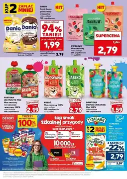 Kaufland Mus jabłkowo-truskawkowy Owolovo oferta