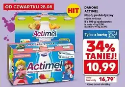 Kaufland Jogurt kids truskawka i banan Danone Actimel oferta